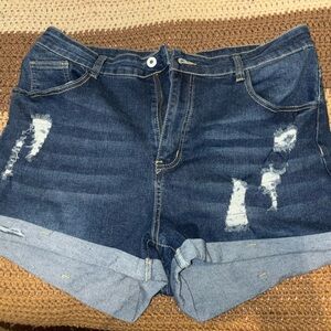 Size 16 never worn jeans shorts